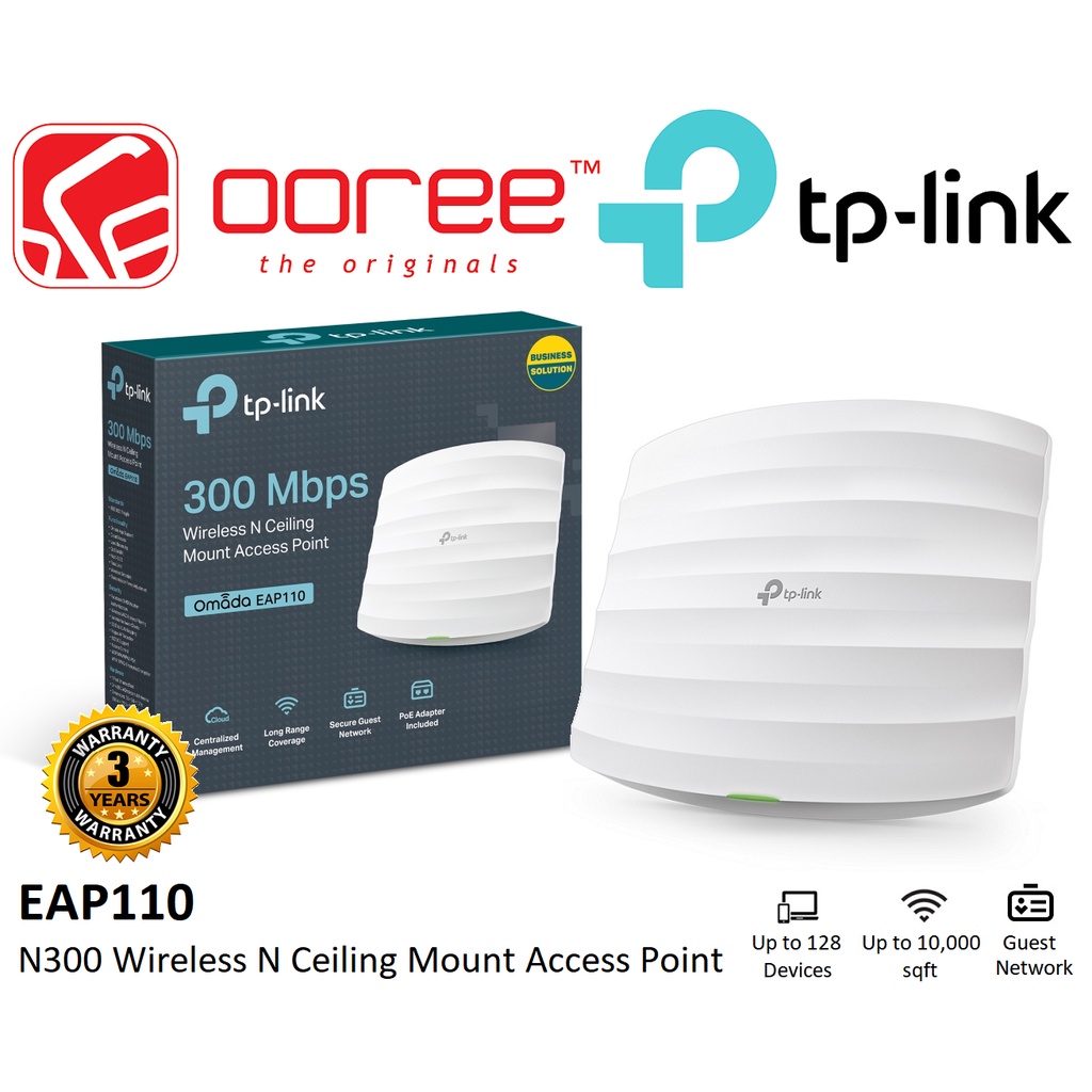 TPLINK EAP110OUTDOOR /TPLINK EAP110 300MBPS WIRELESS N OUTDOOR