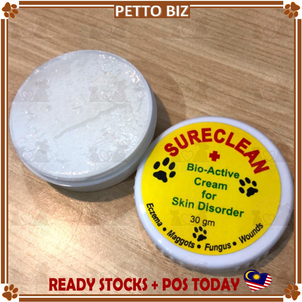 SURECLEAN BioActive Cream For Cats Skin Disorder AntiFungus Anti