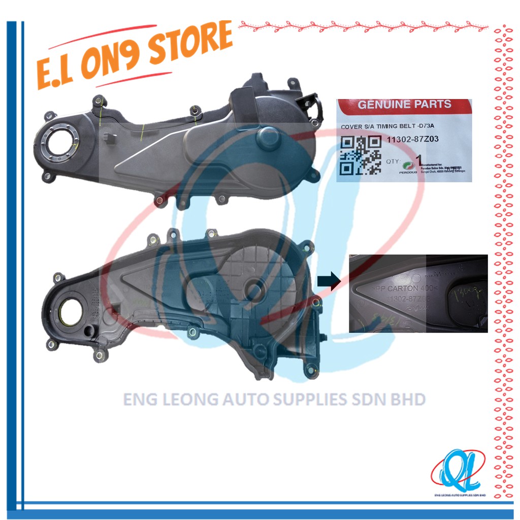 VIVA/KELISA/MYVI 1.0 TIMING BELT COVER PERODUA ORIGINAL Shopee Malaysia