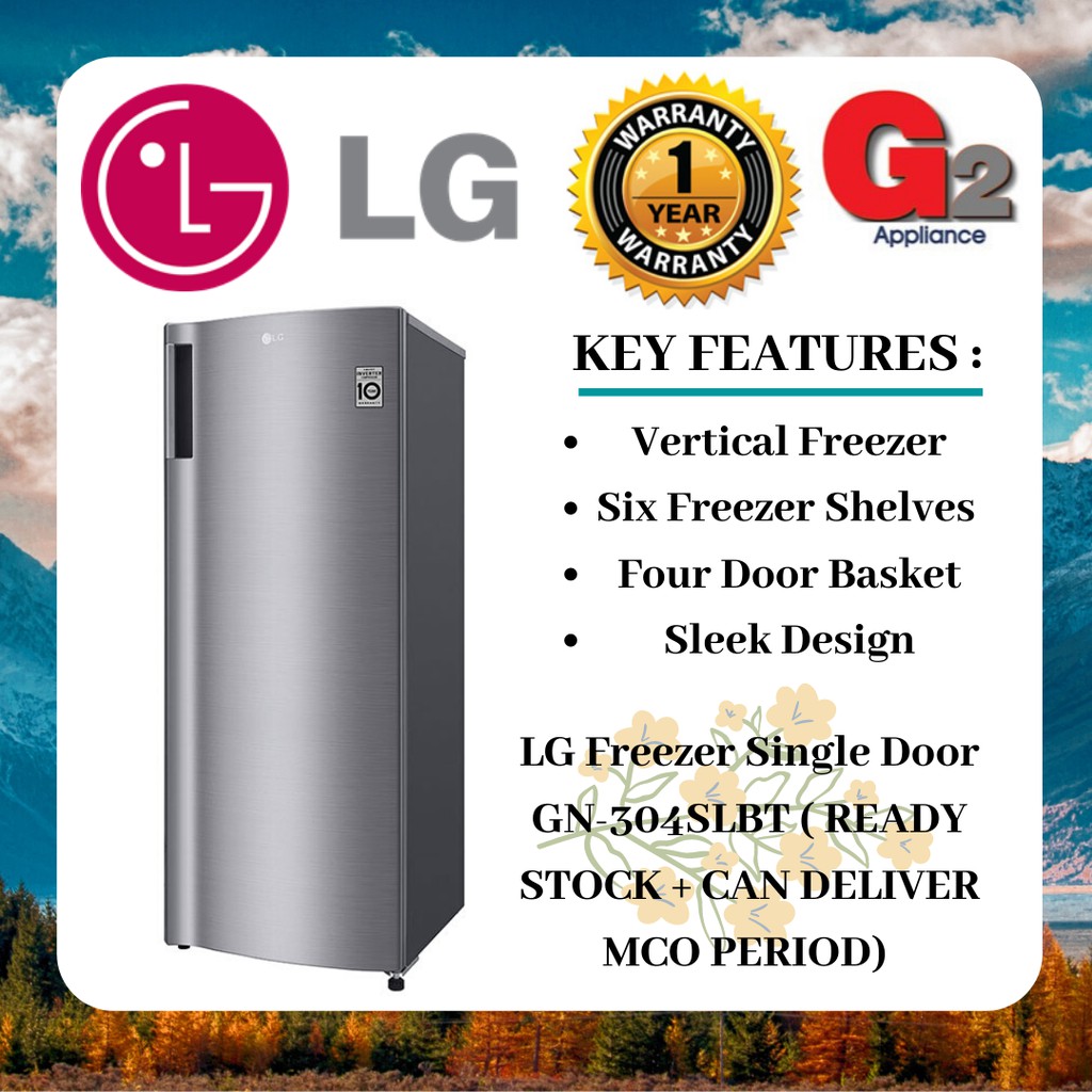 LG (SEND BY LORRY+AUTHORISED DEALER )(Smart Inverter) UPRIGHT FREEZER