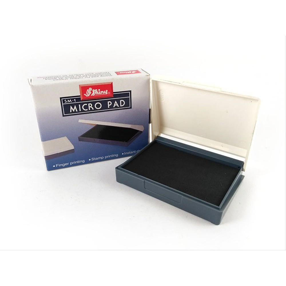 Shiny SM1 Micro Pad Thumb Finger Print SM1 Chop Jari Stamp Pad