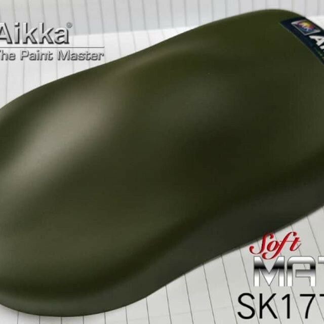 AIKKA CS95 NATO OLIVE GREEN OLD SCHOOL SUPREME SOLID COLOUR, 56 OFF