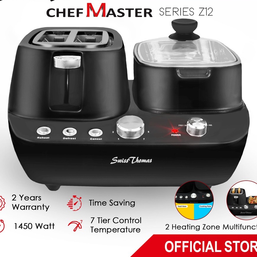 Multi Function Breakfast Machine Toast/Steam/Stir/Fry/Toaster/Steamer