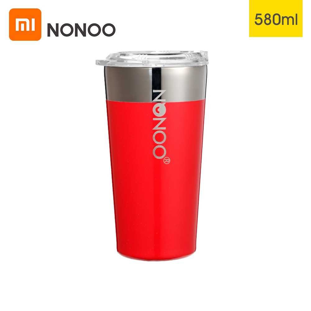Xiaomi Youpin NONOO 580ml 316 Stainless Steel Coffee Cup with Lids Sleeves Keep Drink Hot and