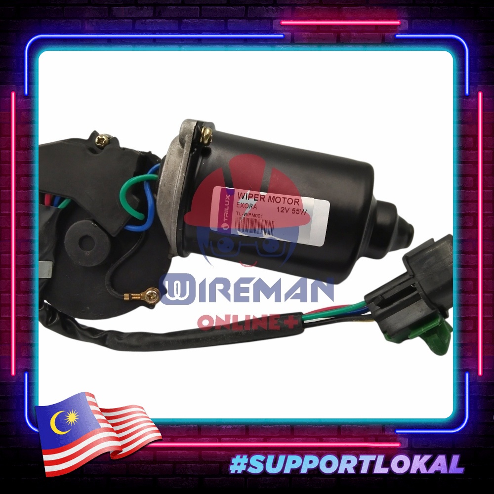 Proton Exora Front Wiper Motor Bold CFE CPS New PW897217 / PW856552