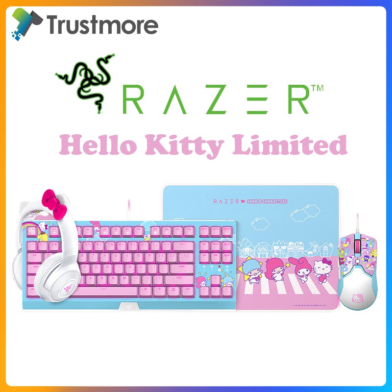 Razer Hello Kitty limited edition peripherals Keyboard