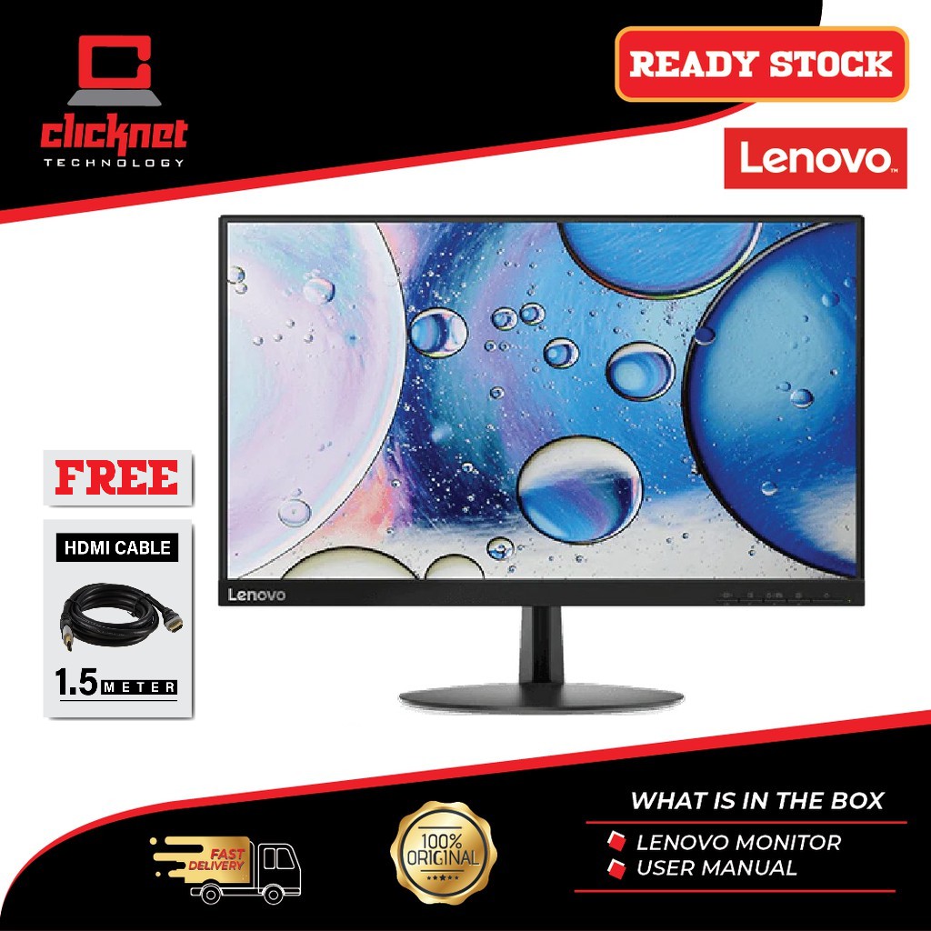 LENOVO L22E20 21.5INCH LED BACKLIT 75 Hz LCD MONITOR AMD Freesync
