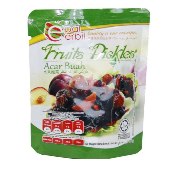 EPAL ERBIL FRUITS PICKLES Shopee Malaysia