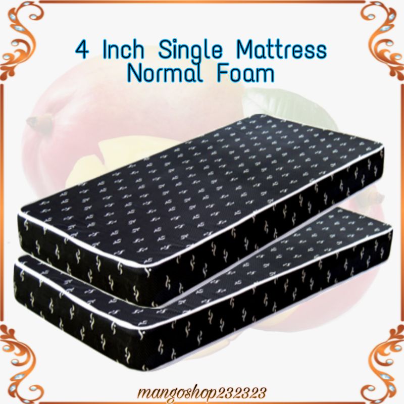 4 Inches Foam Single Mattress / Tilam Bujang 4 Inci / Tilam Single