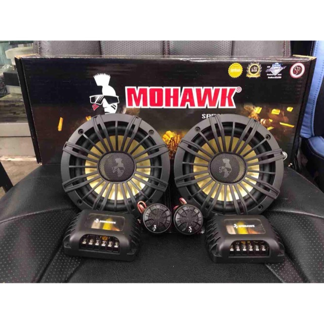 mohawk gold speaker 6” component set sound system Shopee Malaysia