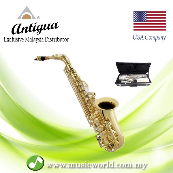 Antigua Alto Saxophone AS2150LN Beginner Alto Sax with Case (AS 2150LN