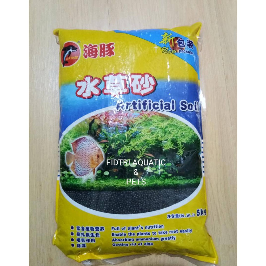 ARTIFICIAL SOIL FOR AQUASCAPE TANAH AKUARIUM PASIR MALANG