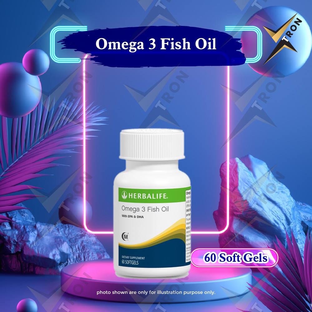 Herbalife Omega 3 Fish Oil 60 soft gels (100 Original) Shopee Malaysia