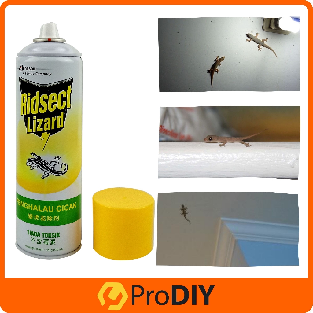 JOHNSON 500ml Ridsect Lizard Repellent Aerosol Spray Semburan Cicak