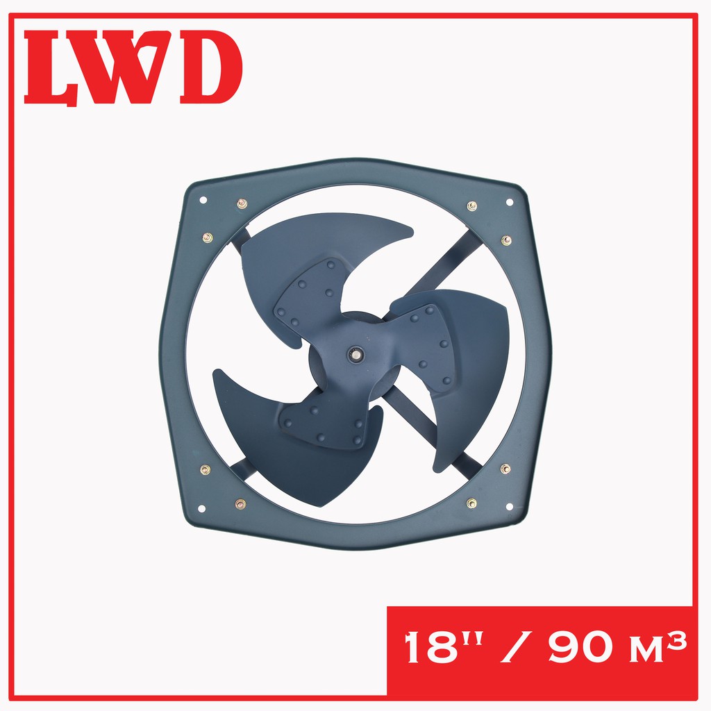 LWD Industrial HeavyDuty (LOW NOISE) Exhaust Fan (12"/15"/18"/20"/24") Shopee Malaysia