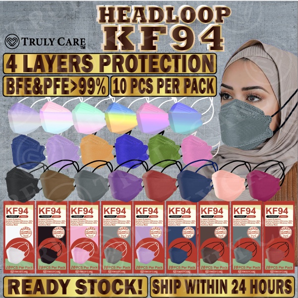 KF94 MASK HEADLOOP MASK KF94 HEADLOOP MASK KF94 FACE MASK HEAD LOOP
