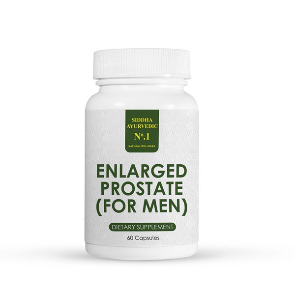 Siddha Ayurvedic No.1 Enlarged Prostate For Men (60 Capsules