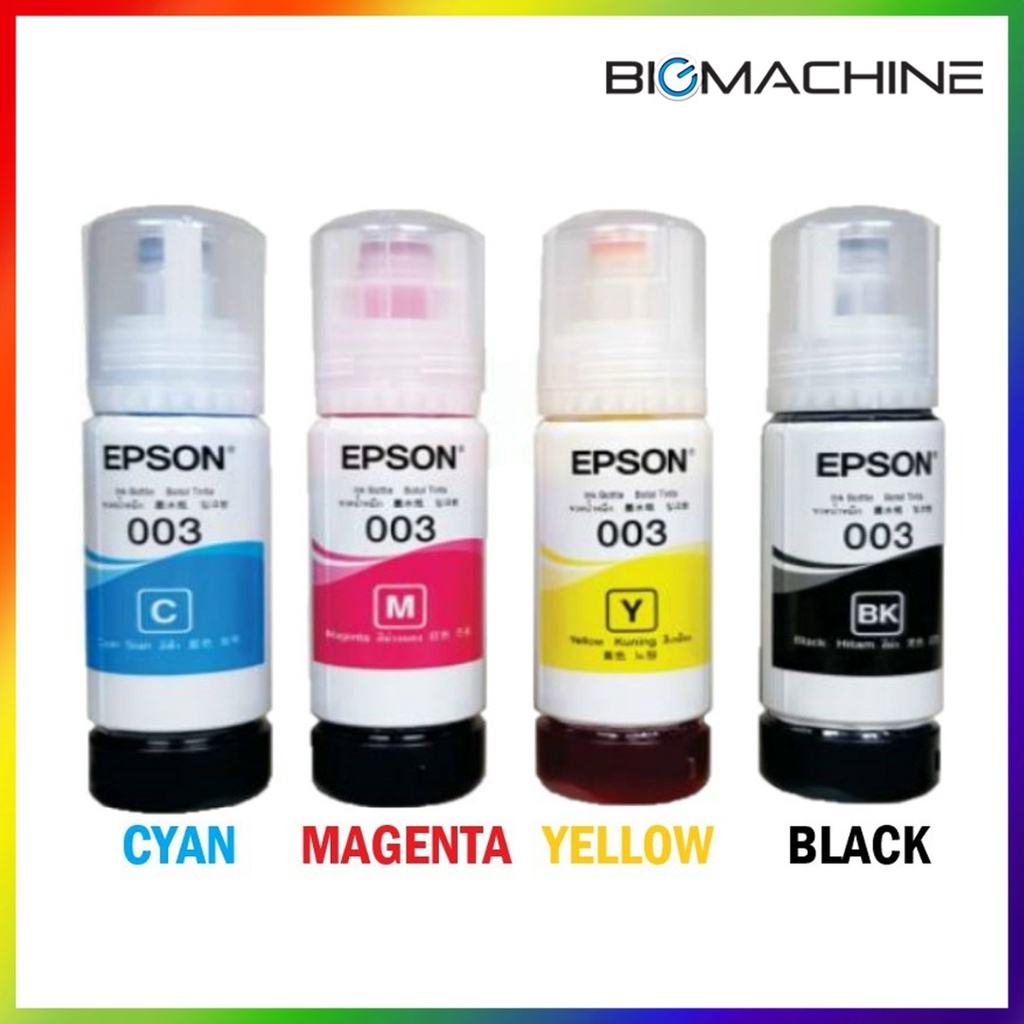 Epson 003 T003 65ML INK Bottle FOR PRINTER L1110 / L3100 / L3101 /L3110