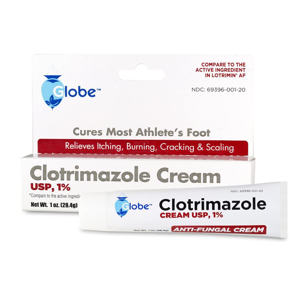 Clotrimazole Antifungal Cream 1 USP 28.4g, Compare to Lotrimin Active