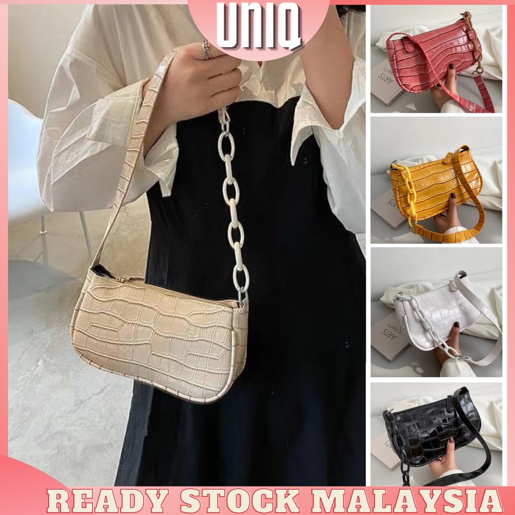 F16 READY STOCK UNIQ woman sling bag shoulder bag tote bag Shopee