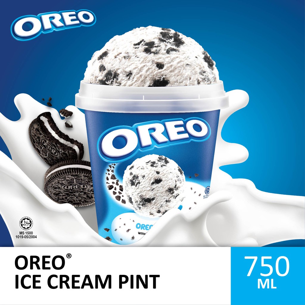OREO Ice Cream Pint (1 Pint, 750ml) Shopee Malaysia