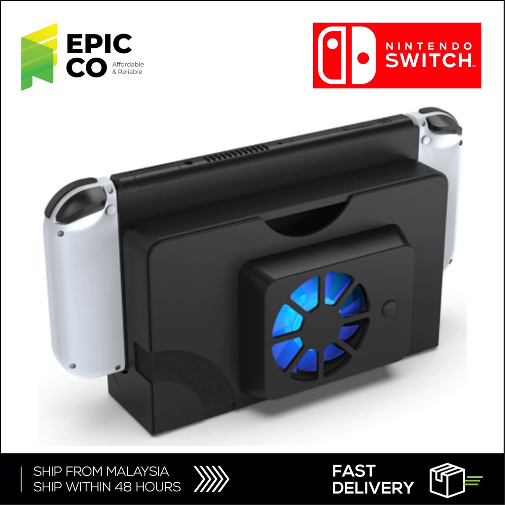 Nintendo Switch Dobe Cooling Fan for Nintendo Switch OLED Dock Cooler