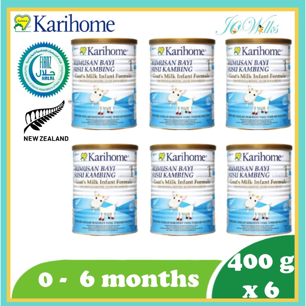 KARIHOME STEP 1 Goat Milk Bulk Purchase Rumusan Bayi Susu