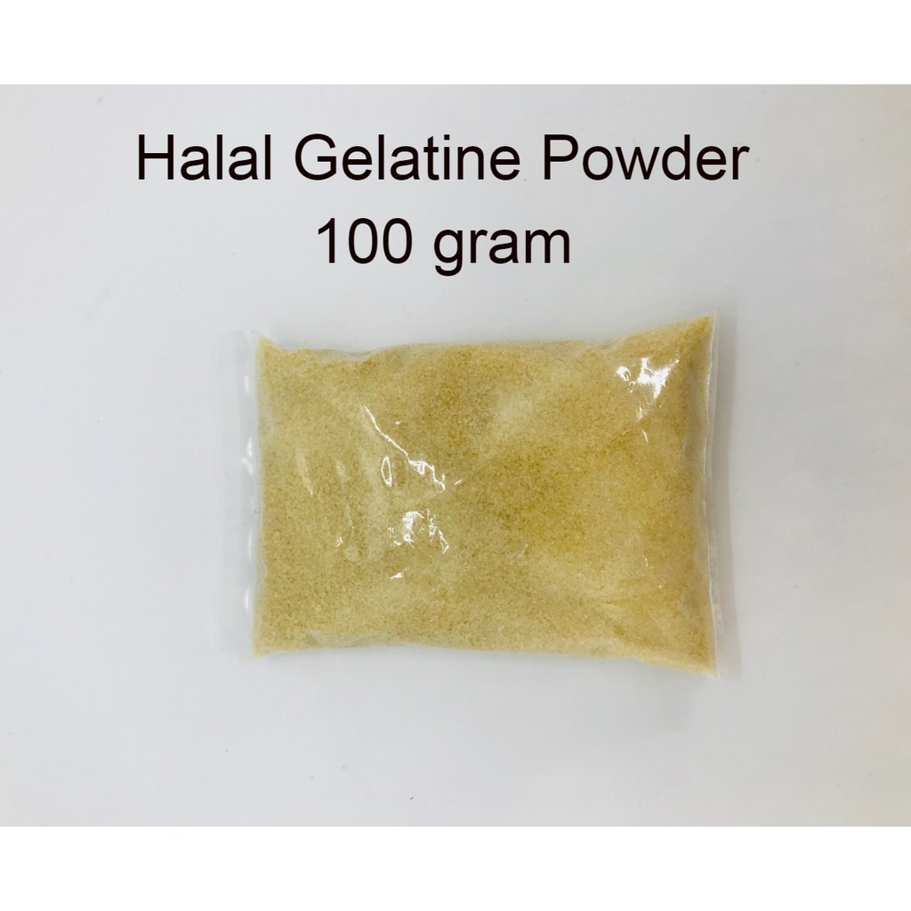 Halal Gelatine Powder 100g Shopee Malaysia