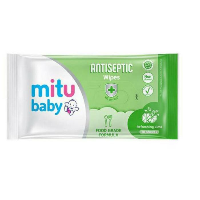 Antiseptic MITU BABY (10 Sheets) Shopee Malaysia