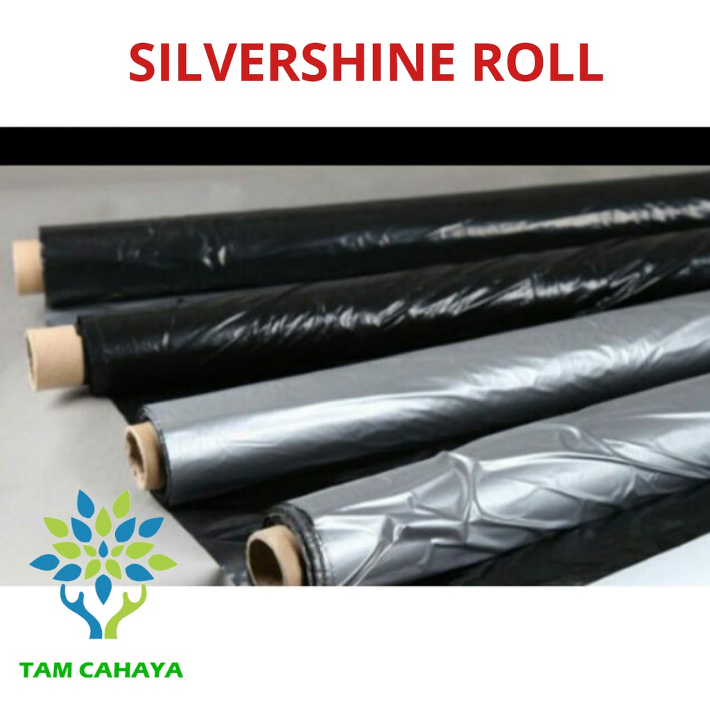 1.2Meter x 250Meter x 0.03 Micron Silvershine Roll