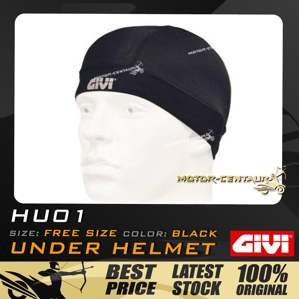 PELAPIK DALAM TOPI KELEDAR GIVI UNDER HELMET HU01 HEAD COVER Shopee