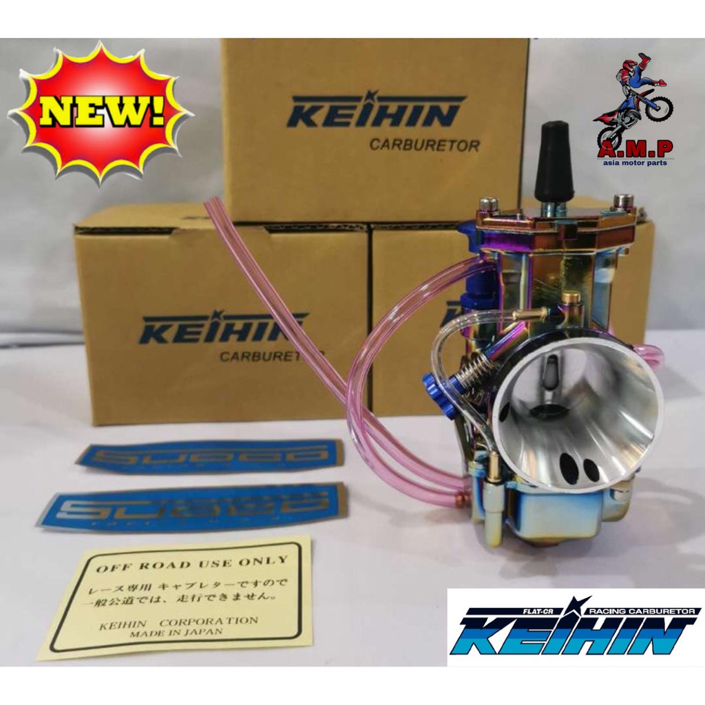 CARBURETOR KEIHIN PWK TITANIUM POWER JET COMPLETE SET 28MM 30MM 32MM 34MM EX5 LC135 WAVE DASH