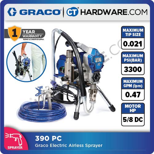 Graco Nova 390 Electric Airless Sprayer SherwinWilliams, 58 OFF