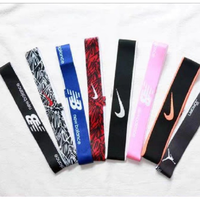 Nike/Adidas/New Balance Headband Running Gym Workout Sports Hairband Shopee Malaysia