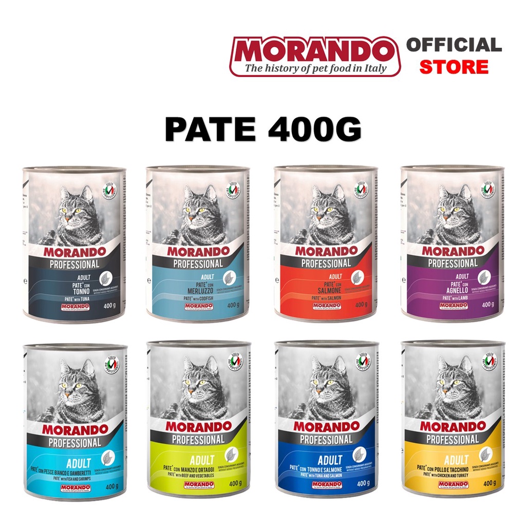 MORANDO PROFESSIONAL Adult Pate Cat Can Food (400g) Shopee Malaysia