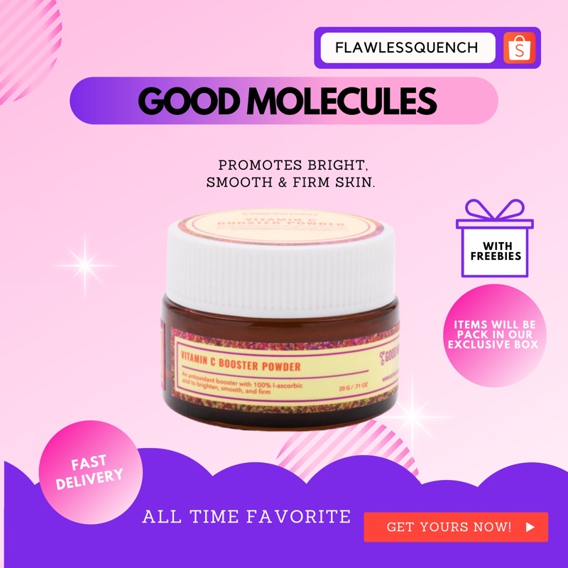 [READYSTOCK] GOOD MOLECULES VITAMIN C BOOSTER POWDER 20g Shopee Malaysia