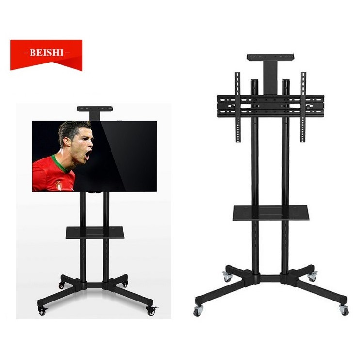 BEISHI 32 to 70 Inch Portable TV Trolley Stand Mount Bracket D910B