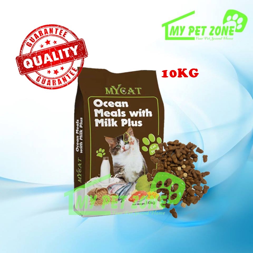 MYCAT Ocean Meals with Milk Plus Kitten/Cat Food (10kg) Shopee Malaysia
