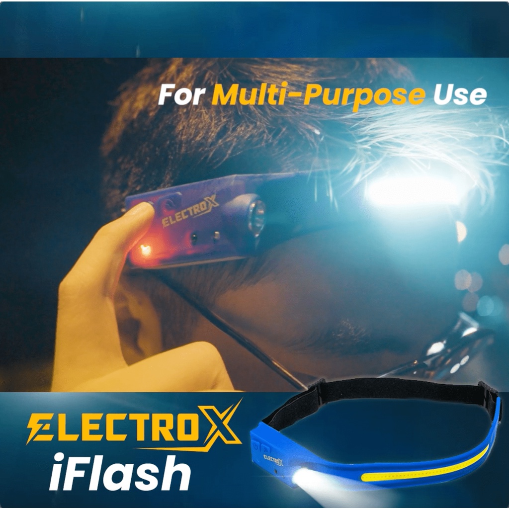 [OFFER] ELECTROX iFlash Smart LED Headlamp Headlight With Sensor USB