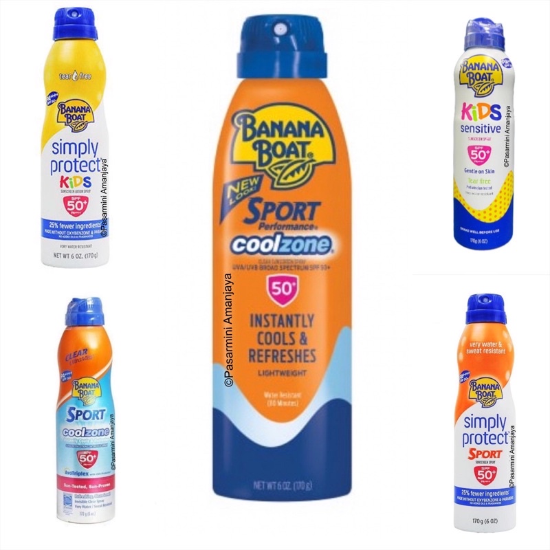Banana Boat Sunscreen Spray SPF50 170g Shopee Malaysia