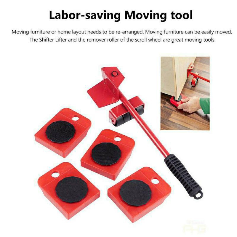 Easy Furniture Lifter Mover Tools Rooling Wheel Set / Furniture Mover