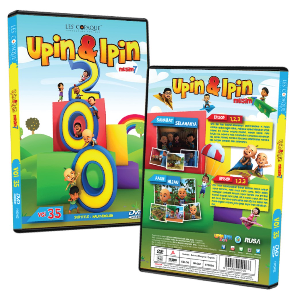 Upin Ipin DVD Vol 35 Shopee Malaysia