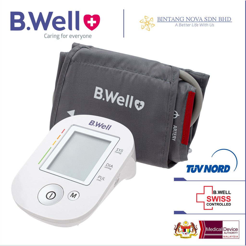 B.Well Blood Pressure Monitor Pro-35 with standard 22cm-32cm cuff (3