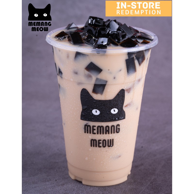 MM04 Meow Meow Soya Milk with Brown Sugar & Cincau (Large) Milk Tea