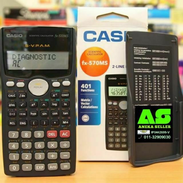 Casio Scientific Calculator FX570MS 💥 Shopee Malaysia