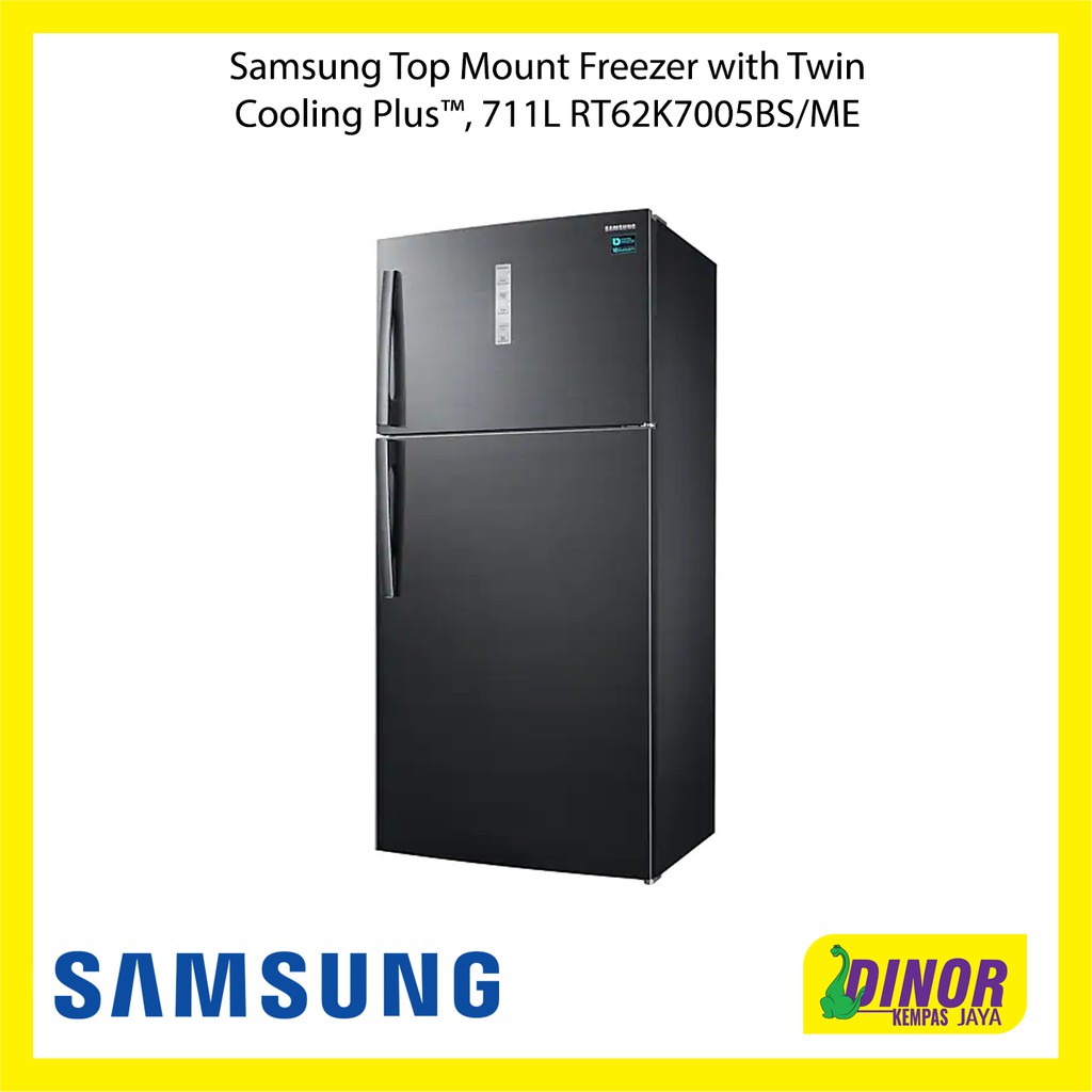 Samsung Top Mount Freezer with Twin Cooling Plus™, 711L RT62K7005BS/ME