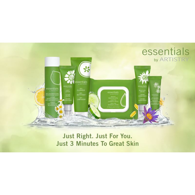 Skin Care Artistry Essentials nuevo skincare