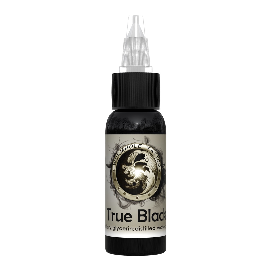 Wormhole Tattoo 30ML Tattoo Ink True Black Tattoo Pigments Shopee