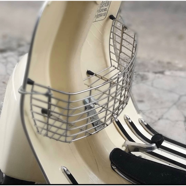 Vespa Classic Basket For Vespa Super, Sprint & VBB Shopee Malaysia