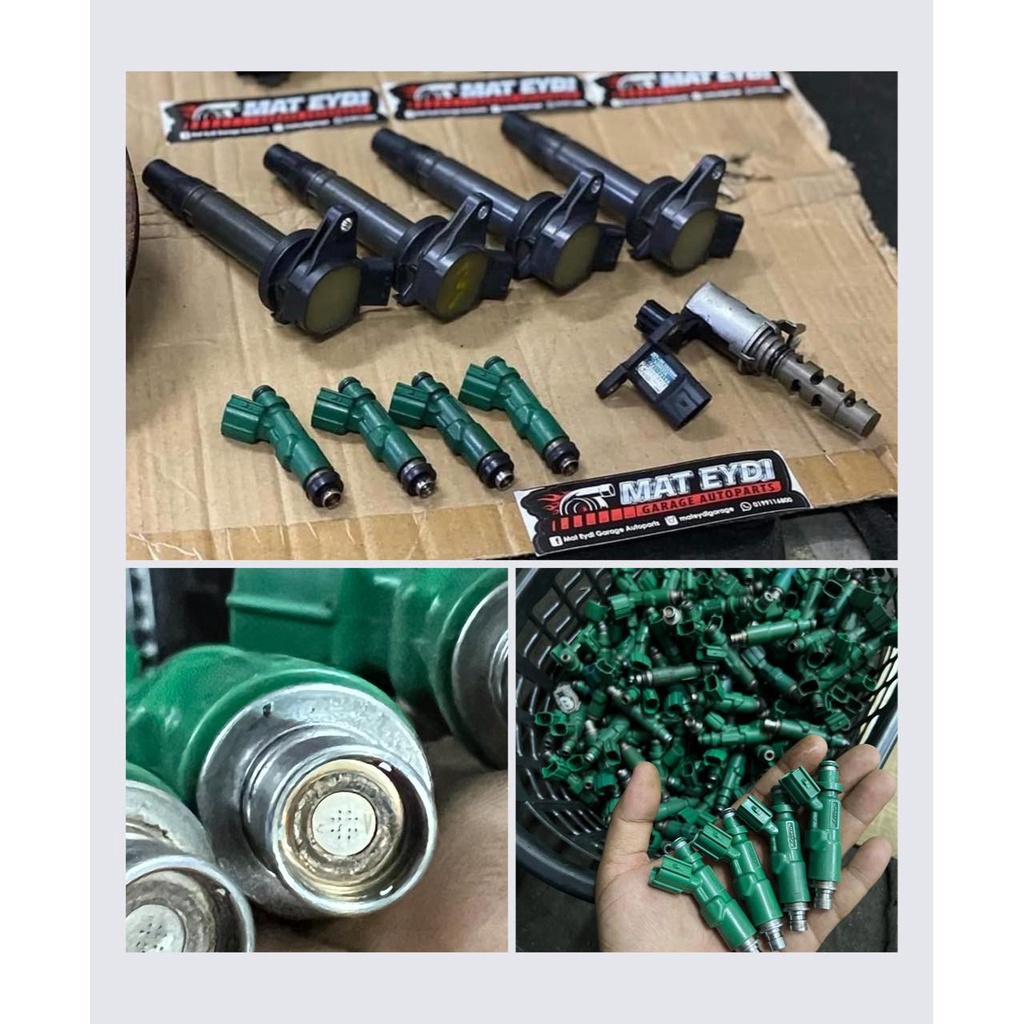 FULL SET PERFORMANCE PARTS UNTUK MYVI & ALZA (SIAP SERVIS Set injector